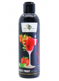 Интимный гель-смазка JUICY FRUIT с ароматом клубники - 200 мл. - БиоМед - купить с доставкой в Рубцовске