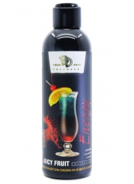 Интимный гель-смазка JUICY FRUIT с ароматом энергетика - 200 мл. - БиоМед - купить с доставкой в Рубцовске