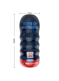 Мастурбатор-вагина Vacuum Cup Masturbator - Baile - в Рубцовске купить с доставкой