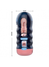 Мастурбатор-ротик Vacuum Cup Masturbator - Baile - в Рубцовске купить с доставкой