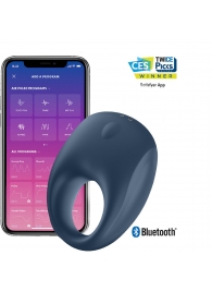 Эрекционное кольцо Satisfyer Strong One с возможностью управления через приложение - Satisfyer - в Рубцовске купить с доставкой