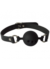 Силиконовый кляп-шар с отверстиями для дыхания - Sitabella - купить с доставкой в Рубцовске