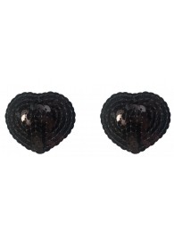 Черные пэстисы-сердечки Rand - Lola Lingerie купить с доставкой