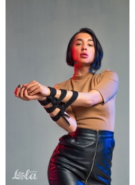 Черная веревка Do Not Disturb - 5 м. - Lola Games - купить с доставкой в Рубцовске