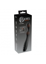 Черный вибромассажер простаты P-Spot - 23,5 см. - Orion - в Рубцовске купить с доставкой