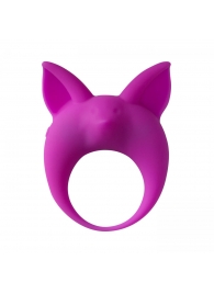 Фиолетовое эрекционное кольцо Kitten Kyle - Lola Games - в Рубцовске купить с доставкой