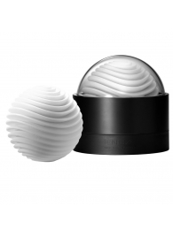 Белый мастурбатор Tenga Geo Aqua - Tenga - в Рубцовске купить с доставкой