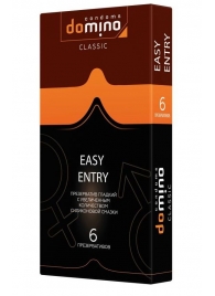 Презервативы с увеличенным количеством смазки DOMINO Easy Entry - 6 шт. - Domino - купить с доставкой в Рубцовске