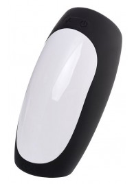 Черно-белый перезаряжаемый мастурбатор Erotist Hailstorm - Erotist Adult Toys - в Рубцовске купить с доставкой