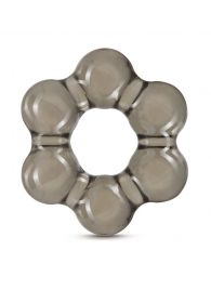Дымчатое эрекционное кольцо Stay Hard Thick Bead Cock Ring - Blush Novelties - в Рубцовске купить с доставкой