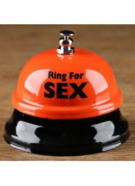 Настольный звонок RING FOR SEX - Сима-Ленд - купить с доставкой в Рубцовске
