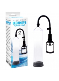 Прозрачная поршневая помпа Beginners Power Pump - Chisa - в Рубцовске купить с доставкой