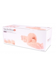 Мастурбатор-полуторс Valentina с двойным слоем материала - KOKOS - в Рубцовске купить с доставкой