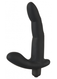 Черный вибромассажер простаты Naughty Finger Prostate Vibe - 13,8 см. - Orion - в Рубцовске купить с доставкой