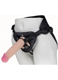 Пояс харнесс BEST UNI strap с 2 сменными насадками - 18,5 и 16 см. - LOVETOY (А-Полимер) - купить с доставкой в Рубцовске