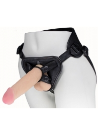 Пояс харнесс BEST UNI strap с 2 насадками - 18 и 22 см. - LOVETOY (А-Полимер) - купить с доставкой в Рубцовске
