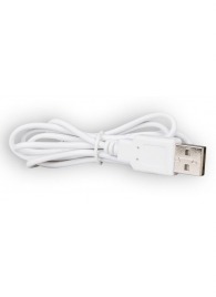 Белый магнитный кабель для зарядки Saisfyer USB Charging Cable - Satisfyer - купить с доставкой в Рубцовске