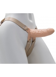 Телесный мужской парапротез MEN STYLE - 15 см. - LOVETOY (А-Полимер) - купить с доставкой в Рубцовске
