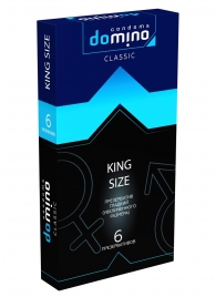Презервативы увеличенного размера DOMINO Classic King size - 6 шт. - Domino - купить с доставкой в Рубцовске