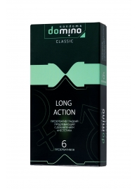 Презервативы с пролонгирующим эффектом DOMINO Classic Long action - 6 шт. - Domino - купить с доставкой в Рубцовске
