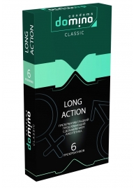 Презервативы с пролонгирующим эффектом DOMINO Classic Long action - 6 шт. - Domino - купить с доставкой в Рубцовске