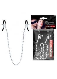 Оригинальные зажимы на соски с бусами - Notabu - купить с доставкой в Рубцовске