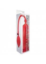 Красная вакуумная помпа Power Pump Red - Toy Joy - в Рубцовске купить с доставкой