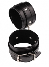 Черные оковы Classic Ankle Cuffs - Chisa - купить с доставкой в Рубцовске