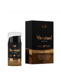 Жидкий интимный гель с эффектом вибрации Vibration! Coffee - 15 мл. - INTT - купить с доставкой в Рубцовске