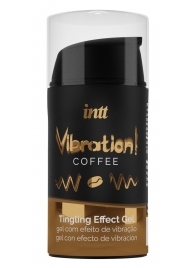 Жидкий интимный гель с эффектом вибрации Vibration! Coffee - 15 мл. - INTT - купить с доставкой в Рубцовске