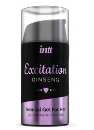 Женский возбуждающий интимный гель Excitation Ginseng - 15 мл. - INTT - купить с доставкой в Рубцовске