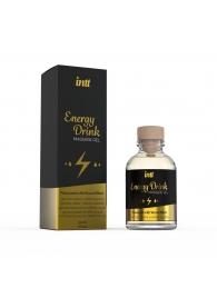 Массажный гель с согревающим эффектом Energy Drink - 30 мл. - INTT - купить с доставкой в Рубцовске