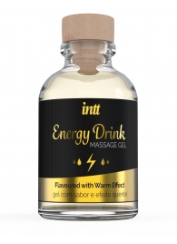 Массажный гель с согревающим эффектом Energy Drink - 30 мл. - INTT - купить с доставкой в Рубцовске