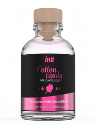 Массажный гель с согревающим эффектом Cotton Candy - 30 мл. - INTT - купить с доставкой в Рубцовске