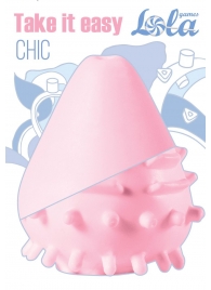 Нежно-розовый мастурбатор Chic - Lola Games - в Рубцовске купить с доставкой