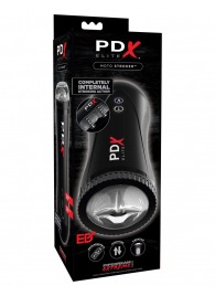 Черный автоматический мастурбатор-ротик Moto Stroker - Pipedream - в Рубцовске купить с доставкой