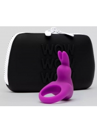 Фиолетовое эрекционное виброкольцо Happy Rabbit Cock Ring Kit - Happy Rabbit - в Рубцовске купить с доставкой