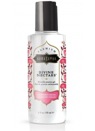 Гель-лубрикант на водной основе Divine Nectars Strawberry Dream с ароматом клубники - 150 мл. - Kama Sutra - купить с доставкой в Рубцовске