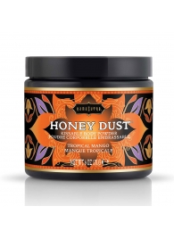Пудра для тела Honey Dust Body Powder с ароматом манго - 170 гр. - Kama Sutra - купить с доставкой в Рубцовске