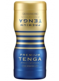 Мастурбатор TENGA Premium Dual Sensation Cup - Tenga - в Рубцовске купить с доставкой