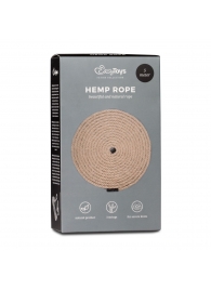 Пеньковая веревка для связывания Hemp Rope - 5 м. - Easy toys - купить с доставкой в Рубцовске