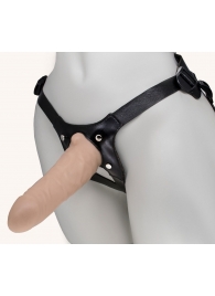 Пустотелый фаллопротез MEN STYLE - 17,5 см. - LOVETOY (А-Полимер) - купить с доставкой в Рубцовске