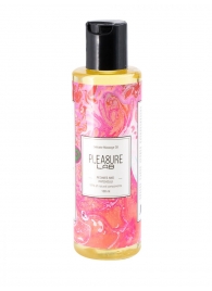 Массажное масло Pleasure Lab Delicate с ароматом пиона и пачули - 100 мл. - Pleasure Lab - купить с доставкой в Рубцовске