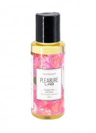 Массажное масло Pleasure Lab Delicate с ароматом пиона и пачули - 50 мл. - Pleasure Lab - купить с доставкой в Рубцовске
