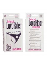 Трусы для страпона с универсальным креплением Universal Love Rider Luxe Harness - California Exotic Novelties - купить с доставкой в Рубцовске