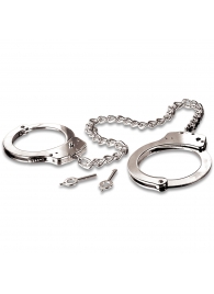 Металлические наручники Metal Leg Cuffs - Pipedream - купить с доставкой в Рубцовске