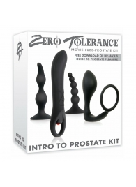 Набор стимуляторов простаты Intro To Prostate Kit - Zero Tolerance - в Рубцовске купить с доставкой