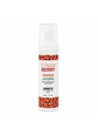 Разогревающее массажное масло  с ароматом клубники Gourmet Strawberry - 50 мл. - Exsens - купить с доставкой в Рубцовске