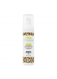 Разогревающее массажное масло с ароматом пина колада Gourmet Pina Colada - 50 мл. - Exsens - купить с доставкой в Рубцовске