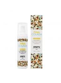 Разогревающее массажное масло с ароматом пина колада Gourmet Pina Colada - 50 мл. - Exsens - купить с доставкой в Рубцовске